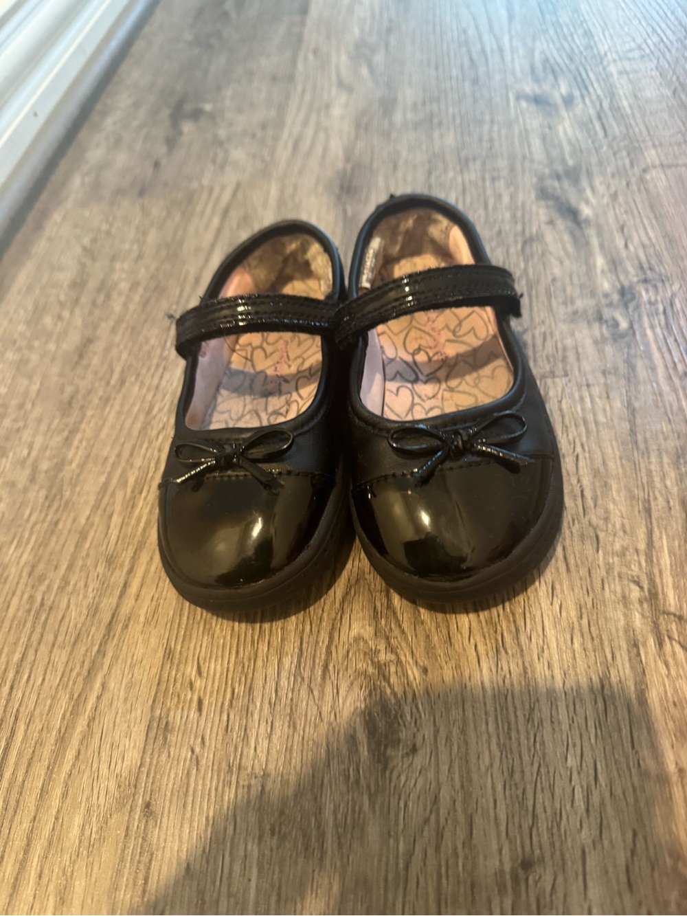 Carter's Black Patent Leather Mary Jane Shoes with Bow